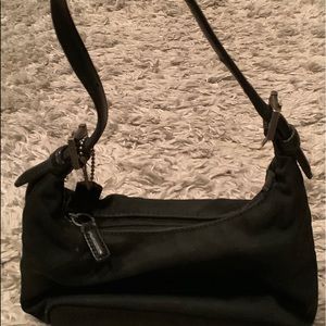 Coach small black tote